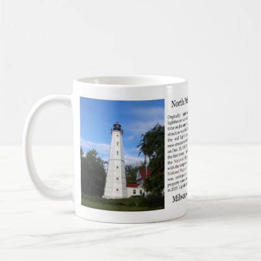 Mug Musique du phare de North Point (Gauche)