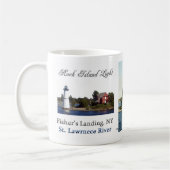 Mug Musique du phare de Rock Island (Gauche)