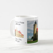 Mug Musique du phare Old Mackinac Point (Devant gauche)