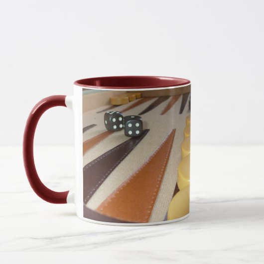 Mug Musique du plateau de jacquet (Gauche)