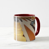 Mug Musique du plateau de jacquet (Devant droit)