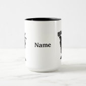 Mug Musique du policier de l'équipe SWAT (Centre)