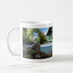 Mug Musique du pont de la rivière Cut