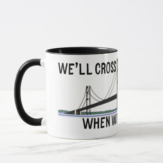 Mug Musique du pont Mackinac (Gauche)