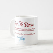 Mug Musique du Rose mondial (Devant gauche)