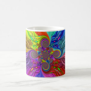 Mug Musique du tourbillon de couleur
