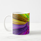 Mug Musique du tourbillon de couleur (Gauche)