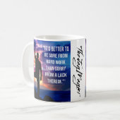 Mug Musique du "travail dur" (Devant gauche)