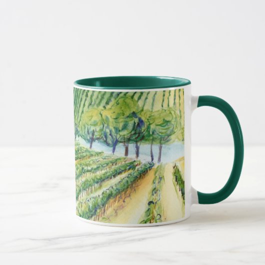 Mug Musique du vignoble californien (Droite)