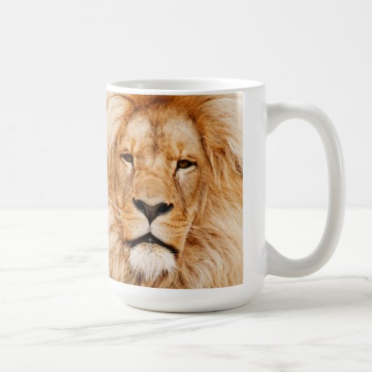 Mug Musique du visage de lion (Droite)