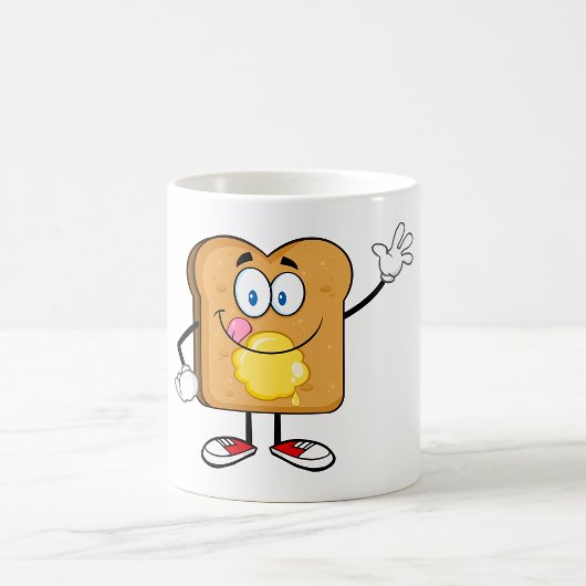 Mug Musique du visage de toast