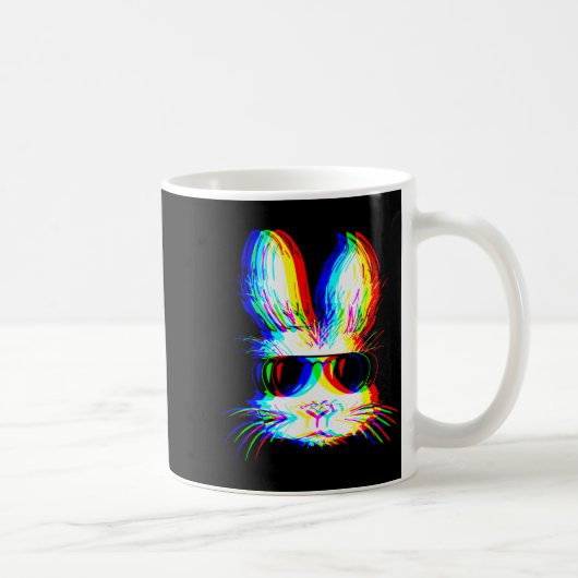 Mug Musique Easter Techno Rave Edm Trippy Varwave Lapi (Droite)