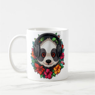 Mug Musique Électronique Dj Flora Panda Festival Edm