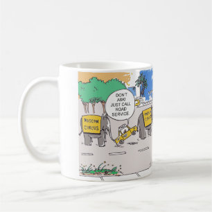 Mug Musique Elephant Taxi Line
