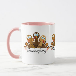 Mug Musique en céramique bon thanksgiving Turquie