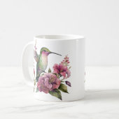 Mug Musique en céramique des colibris (Devant gauche)