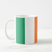 Mug Musique en céramique drapeau d'Irlande (Gauche)