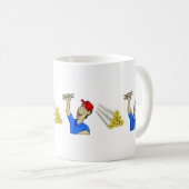 Mug Musique en plomberie (Devant droit)