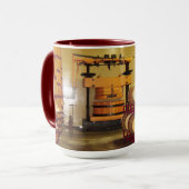 Mug Musique en tonneau de vin (Devant gauche)