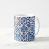 Mug Musique en tuiles de terre cuite | Design Rustique (Devant droit)