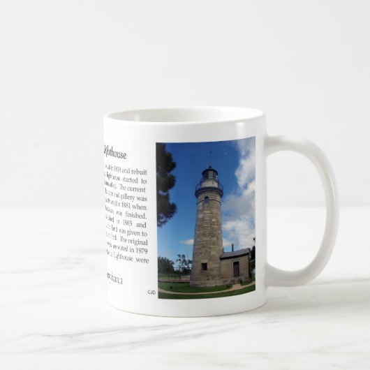 Mug Musique Erie Land Lighthouse (Droite)