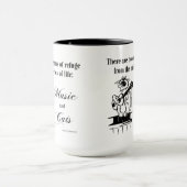 Mug Musique et chats 2 - Citation de Schweitzer (Centre)