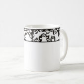Mug Musique fantôme d'Halloween (Devant droit)