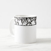 Mug Musique fantôme d'Halloween (Devant gauche)