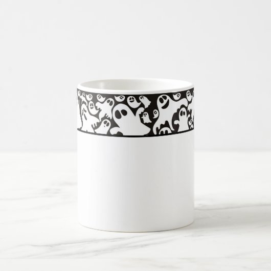 Mug Musique fantôme d'Halloween (Centre)