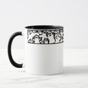 Mug Musique fantôme d'Halloween