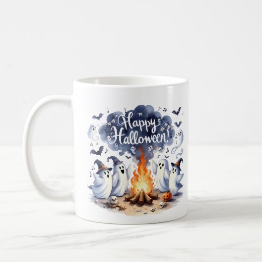 Mug Musique fantôme d'Halloween (Gauche)