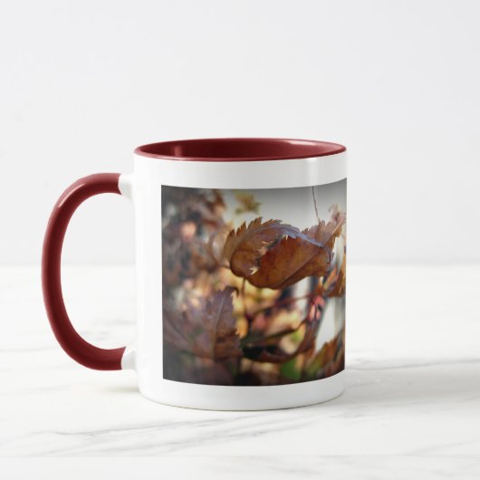 Mug Musique feuille d'automne (Gauche)