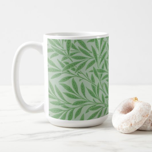 Mug Musique feuille de William Morris (Avec donut)