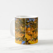Mug Musique Feuille jaune (Devant gauche)