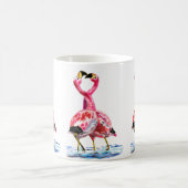 Mug Musique Flamant rose rose (Centre)