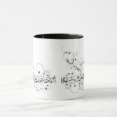 Mug Musique fleurie (Centre)