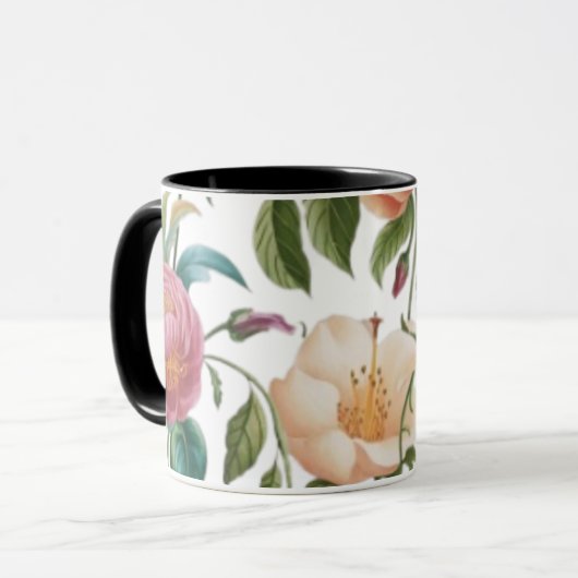 Mug Musique florale (Devant gauche)