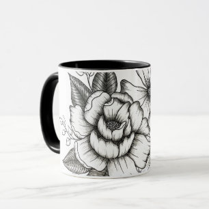 Mug Musique florale