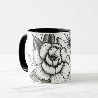 Mug Musique florale