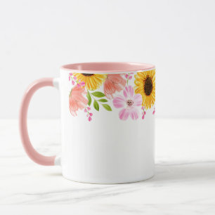 Mug Musique florale