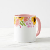 Mug Musique florale (Devant droit)