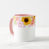 Mug Musique florale (Devant gauche)