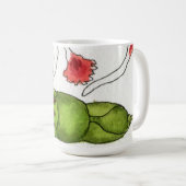 Mug Musique florale (Devant droit)