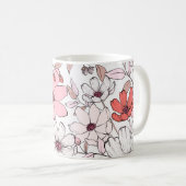 Mug Musique florale (Devant droit)