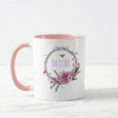 Mug Musique florale (Gauche)