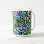 Mug Musique florale (Devant droit)