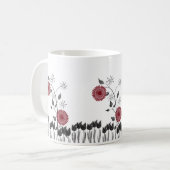 Mug Musique florale (Devant gauche)