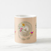 Mug Musique florale beige (Centre)