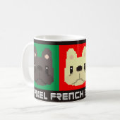 Mug Musique française de Bulldog (Devant gauche)