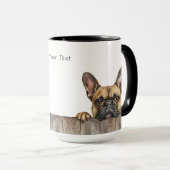 Mug Musique française de Bulldog (Devant droit)